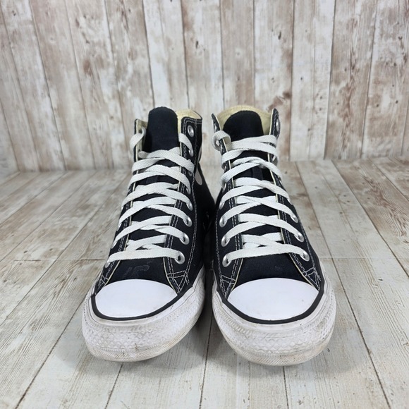 Converse Chuck Taylor All Star Classic Black High Top Sneakers Womens Size 7 - Picture 4 of 8